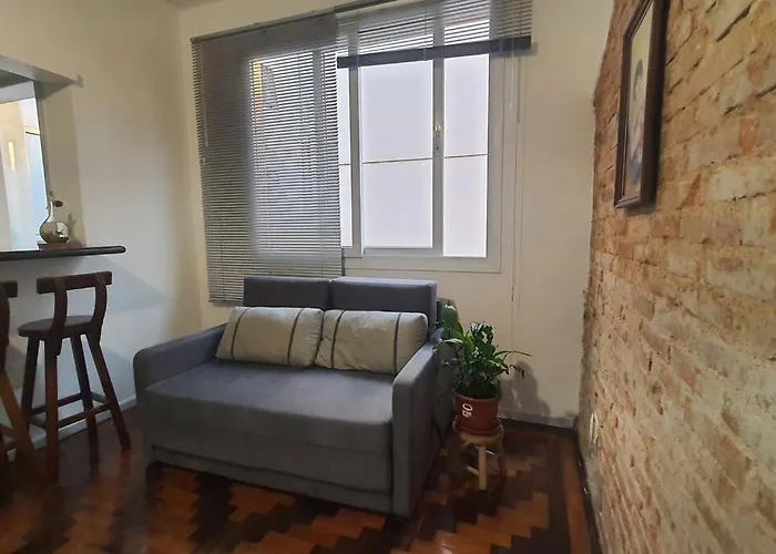Com Espaco Office No Menino Deus Ao Lado Do Shopping De Belas Apartment Porto Alegre